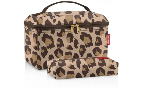 REISENTHEL, Reisenthel Necessaire Beautycase set Leo Macchiato, Reisenthel Necessaire Beautycase set Leo Macchiato