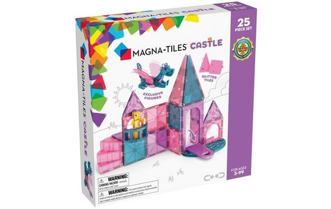 Magna-Tiles, Magna-Tiles Bausteinmodell Schloss 25-teilig, Magna-Tiles Bausteinmodell Schloss 25-teilig