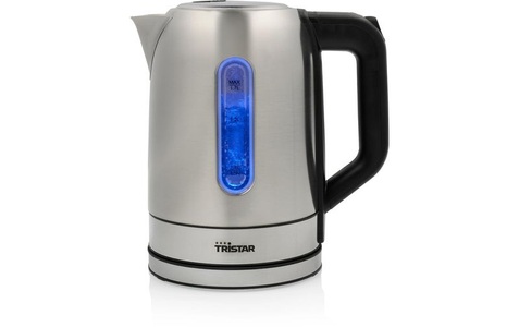 Tristar, Wasserkocher, Edelstahl, 1,7 Liter, 2200 Watt, TRISTAR Wasserkocher WK-1344 1.7l, Edelstahl