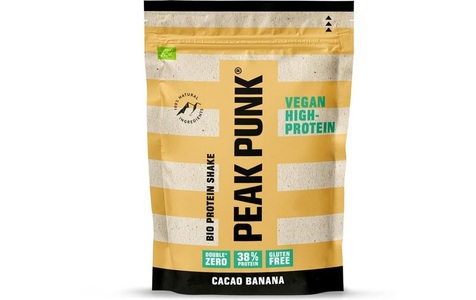 PEAK PUNK, PEAK PUNK Bio High Protein Shake Cacao Banana (250g), PEAK PUNK Bio High Protein Shake Cacao Banana (250g)