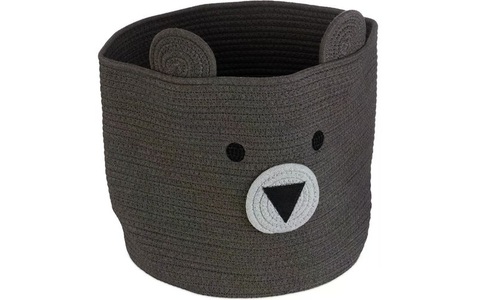 relaxdays, relaxdays Aufbewahrungskorb »Bär«, relaxdays Aufbewahrungskorb »Bär«
