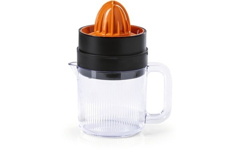 GourmetMaxx, GOURMETmaxx Zitruspresse Orange/Schwarz, 