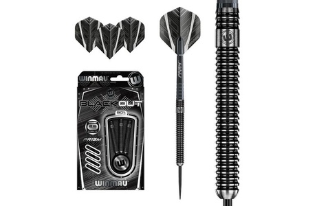 Winmau Dartpfeile Steeldart Blackout 3 Stück