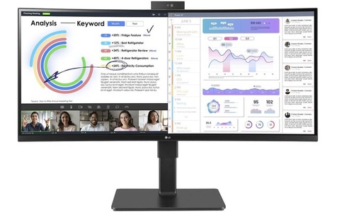 LG, 34BQ77QC-B, LED-Monitor, LG UltraWide 34BQ77QC-B - LED-Monitor - gebogen - 86.72 cm (34)