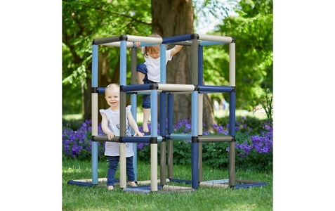 undefined, QUADRO Kletterpyramide HOME, Quadro Spielturm Kletterpyramide HOME petrol