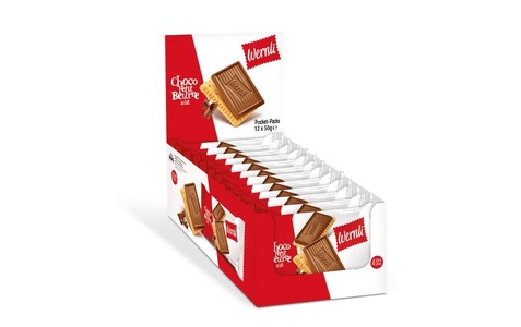 Wernli, Wernli - Choco Petit Beurre Lait -12x 50 g, Wernli Guetzli Choco Petit Beurre au lait 1 er Portion 12 x 50 g