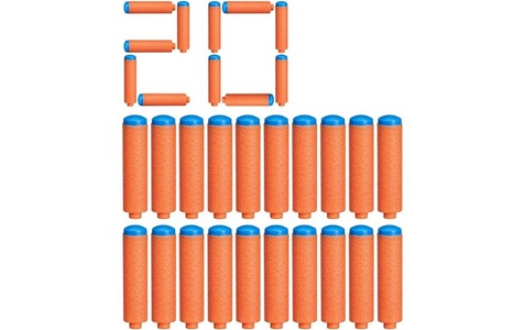 Hasbro, Nerf N Series N1 Darts 20x, Dartblaster, Nerf - N Series N1 Darts 20x, Multicolor