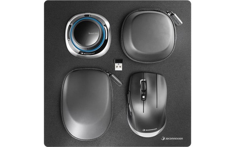 3Dconnexion, 3Dconnexion SpaceMouse Wireless Kit 2 - 3D-Maus - ergonomisch - 2 Tasten - kabellos, kabelgebunden - 2.4 GHz, 3Dconnexion SpaceMouse Wireless Kit 2 - 3D-Maus - ergonomisch - 2 Tasten - kabellos, kabelgebunden - 2.4 GHz