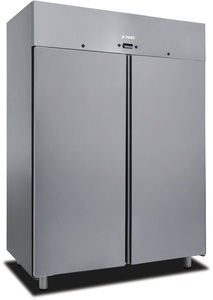 FORS  Gastronomie-Gefrierschrank, doppelte Volltür, Edelstahl, GN 2/1 DGFV 1401 ESSL Edelstahl