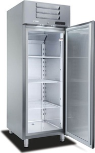 FORS, FORS Gastronomie-Gefrierschrank, Volltür, Edelstahl, GN 2/1 GFV 700 ES Edelstahl, Fors GFV 700 ES Gastronomie?-?Gefrierschrank Edelstahl rechts