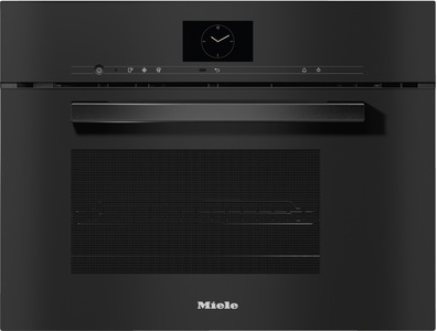 MIELE, Miele DGM7640 60 SW Steamer ? Backofen Kombi EU Norm cm, Miele DGM7640-60 SW Mikrowelle Obsidianschwarz