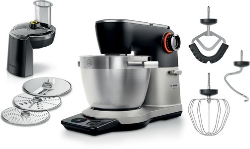 Bosch Serie 8, Küchenmaschine mit Waage, 1800 W, Silber, Schwarz, MUMS8ZS13, ID MUMS8ZS13