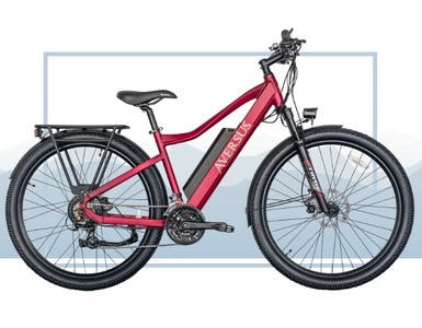 Aversus, Aversus E-Bike City Runner (2023) 27.5 Zoll, Rot, Aversus E-Bike City Runner (2023) 27.5 Zoll, Rot