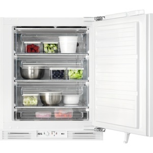 AEG, AEG OAB6I82EF Unterbau-Gefrierschrank / 820 mm / 95 L / Temperaturalarm / Festtür / E, 933027104, OAB6I82EF 933027104