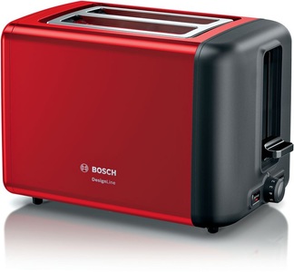 Bosch Kompakt Toaster, DesignLine, Rot, TAT3P424, ID TAT3P424