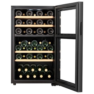 Climadiff, Climadiff Weinkühlschrank CEPAGE52DZF, Freistehend, 2 Zonen. 52 Flaschen