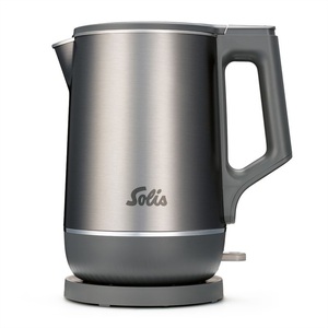 Solis, SOLIS Wasserkocher 96244 1.7L, SOLIS Eco Boil Wasserkocher, Silber