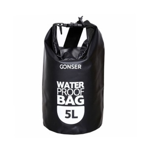 R - Saisonale Items, Dry Bag Tasche wasserdicht schwarz 5L