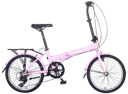 V - Velos, Klappvelo 20" PINK DOLPHIN