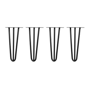 Ruby, Tischbeine Hairpin schwarz 30 cm, Tischbeine Hairpin schwarz 30 cm