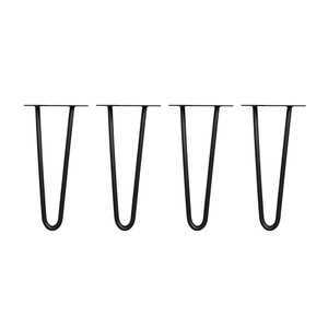 Ruby, Tischbeine Hairpin schwarz 45 cm, Tischbeine Hairpin schwarz 45 cm