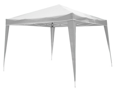 Nicole, Gartenpavillon Partyzelt 3 x 3 x 2.6 m weiss, Faltpavillon MELODY 3 x 3 m weiss