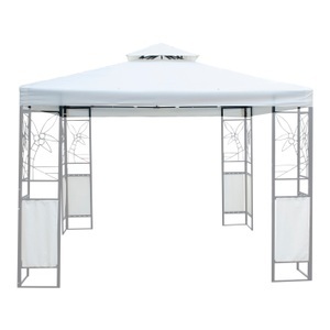 Ruby, Dach für Gazebo 3 x 3 m weiss, Dach Gartenpavillon HOWEA 3 x 3 m weiss
