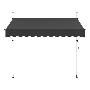 Ruby, Balkonmarkise 300 x 120 cm anthrazit, Balkonmarkise 300 x 120 cm anthrazit
