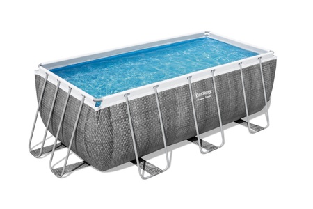 Bestway, Bestway Swimming Pool Komplett-Set 412 x 201 x 122 cm, Bestway Pool Set 412 x 201 x 122 cm