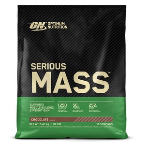 Protein, Optimum Nutrition Serious Mass Chocolate 5443g, Optimum Nutrition Serious Mass 5443 g Chocolate