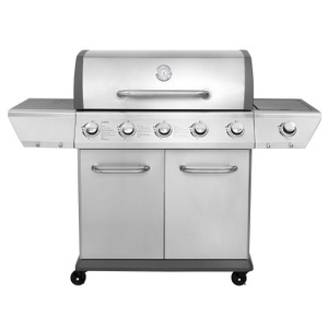 Ruby, Gaming Stuhl Bürostuhl schwarz/grau, Gasgrill OMEGA 5+1 Brenner