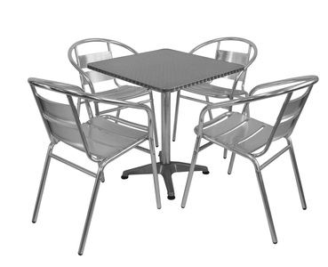 Peggy, Gartenmöbel Gartenset Tisch und Stühle
