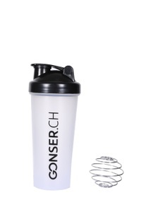 Ruby, Protein Shaker, Protein Shaker 600 ml weiss