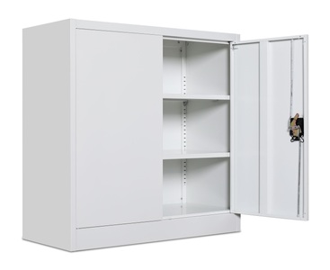 Ruby, Aktenschrank mit 2 Böden weiss, Aktenschrank mit 3 Böden weiss
