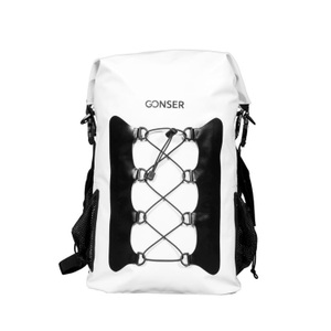 R - Dry Bags, Dry Bag Rucksack wasserdicht weiss 30L, Dry Bag Rucksack wasserdicht weiss 30L