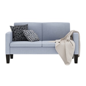 Eric Axis, Sofa SVEN 2er blau, Sofa SVEN 2-Sitzer blau
