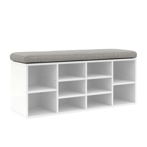 Ruby, Schuhbank 102 x 30 x 48 cm, Schuhbank 102 x 30 x 48 cm weiss