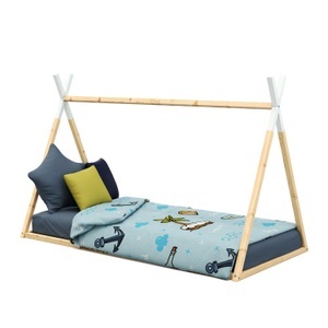 undefined, Kinderbett TIPI 90 x 200 cm natur, Kinderbett TIPI 90 x 200 cm natur