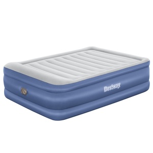 Bestway, Luftbett Tritech Queen selbstaufblasend (203 x 152 x 61 cm), Luftbett Tritech Queen selbstaufblasend 203 x 152 x 61 cm