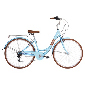 V - Velos, Citybike Damen BLUE CANDY, Citybike Damen Velo CANDY hellblau
