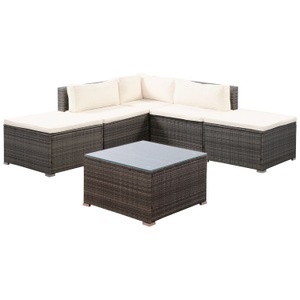 Ruby Ipro, Rattanlounge FARO grau