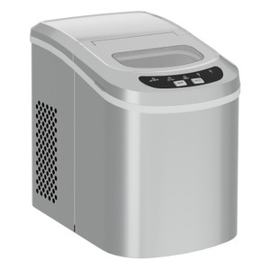 Ruby, Eiswürfelmaschine silbern 12 kg / 24 h, 