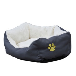 R - Hundebett, Hundebett PFÖTCHEN L grau, Hundebett PFÖTCHEN L grau