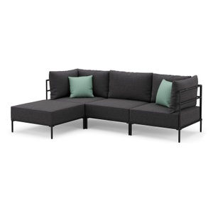 Eric Axis, Ecksofa ETHAN 3-Sitzer anthrazit, Ecksofa ETHAN 3-Sitzer anthrazit