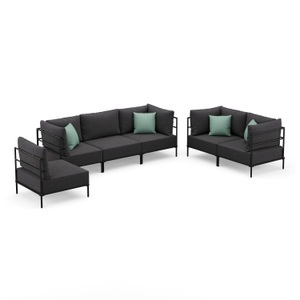 Eric Axis, Sofa Set ETHAN anthrazit, Sofa Set ETHAN anthrazit