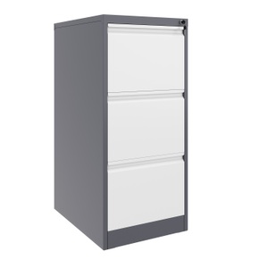 Ruby, Aktenschrank mit 3 Schubladen anthrazit, Aktenschrank mit 3 Schubladen anthrazit