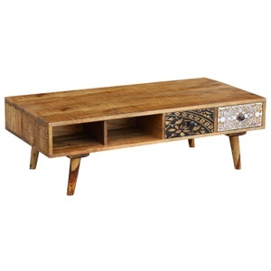 Pat Tische, Beistelltisch Vintage ERIC, Beistelltisch Holz Vintage ERIC
