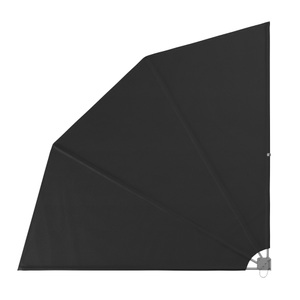 Feier, Seitenmarkise Fächer 140 x 140 cm anthrazit, Seitenmarkise Fächer 140 x 140 cm anthrazit