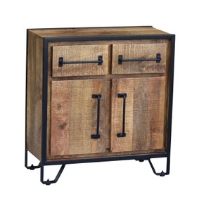 undefined, Kommode Holz Vintage BASTIAN 65 x 70 cm, Kommode Holz Vintage BASTIAN 65 x 70 cm