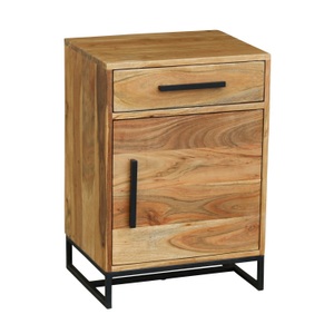 Pat Möbel, Nachttisch HILLA 45 x 65 cm, Nachttisch Holz HILLA 45 x 65 cm